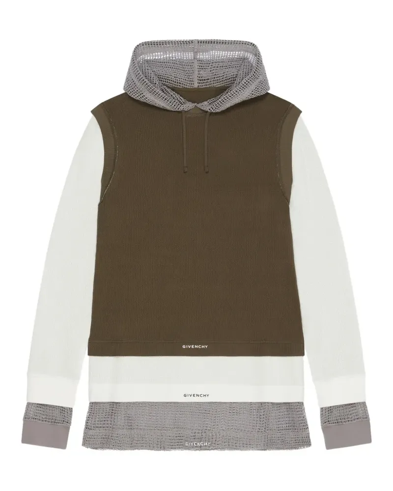 Givenchy logo-detail hoodie - Braun Braun