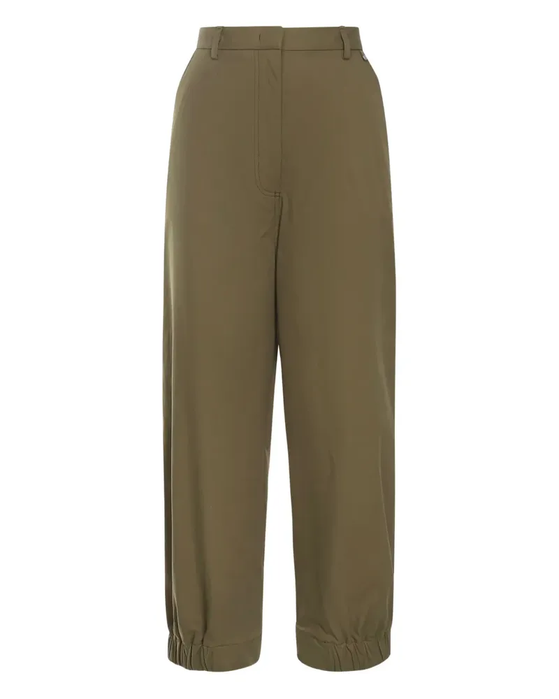 Herno Hose mit elastischen Bündchen - Grün Grün