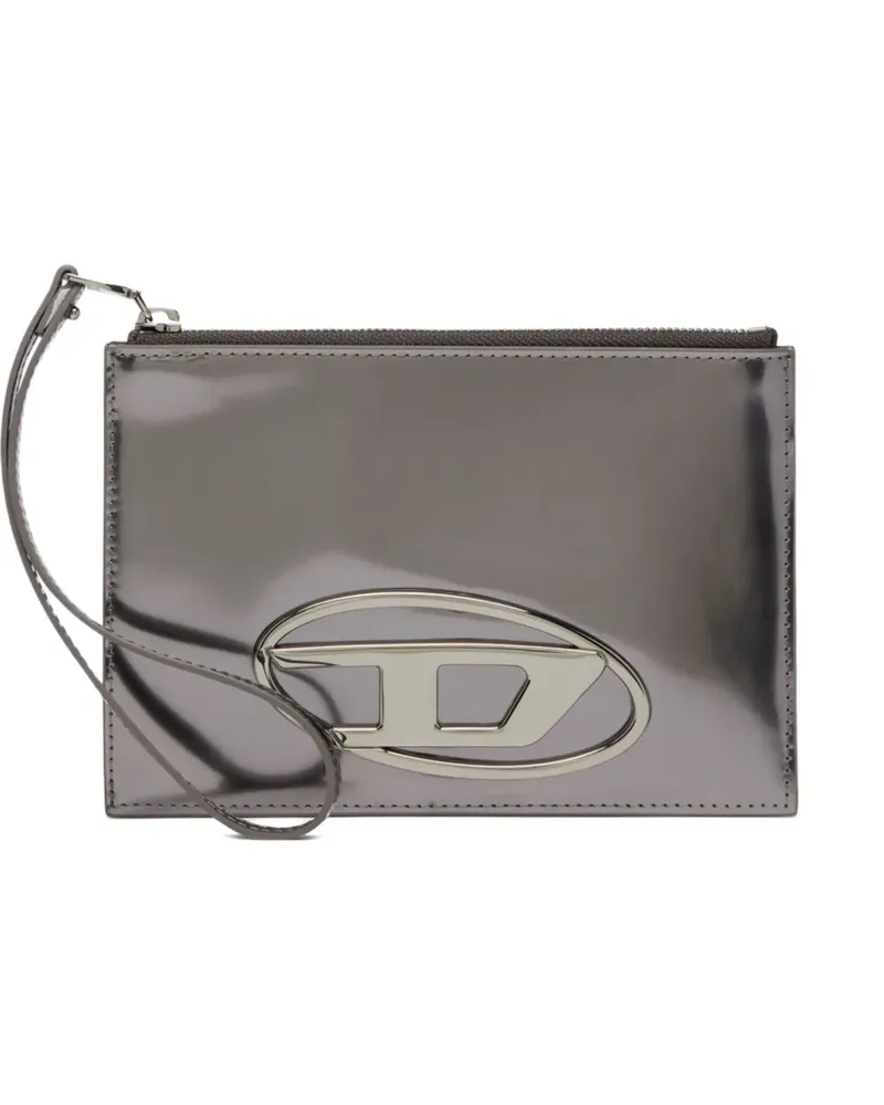 Diesel 1DR III Portemonnaie - Grau Grau