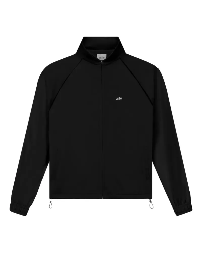 Arte Antwerp Sweatshirt mit Reißverschluss - Schwarz Schwarz