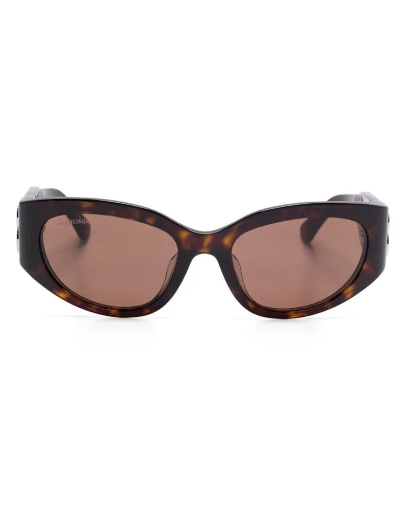 Balenciaga Bossy Sonnenbrille - Braun Braun