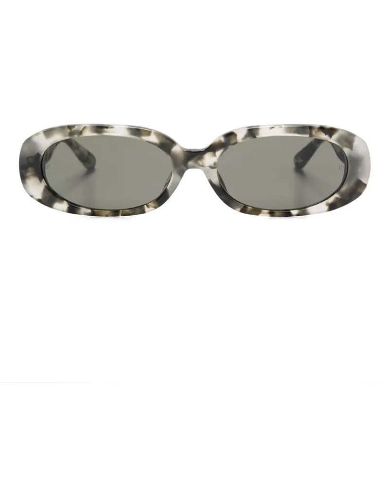 Linda Farrow Cara Sonnenbrille - Nude Nude