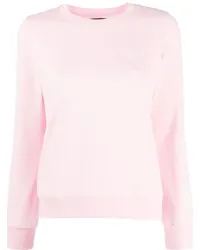 A.P.C. Langarmshirt mit Logo Rosa