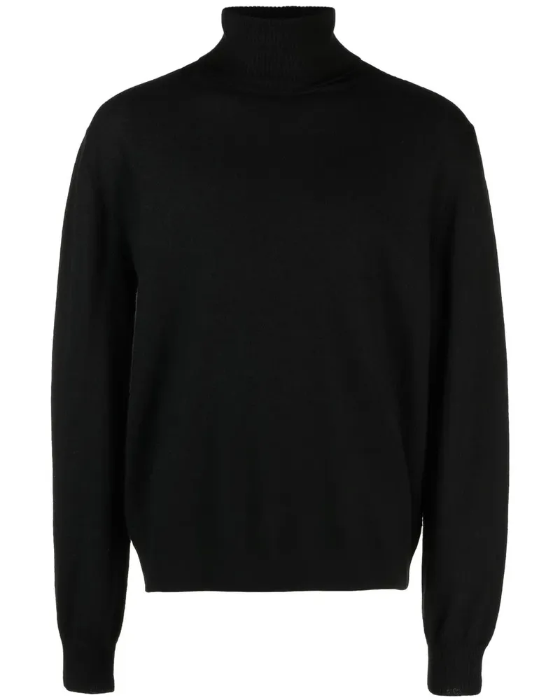 Meta Campania Collective Rollkragenpullover aus Kaschmir - Schwarz Schwarz