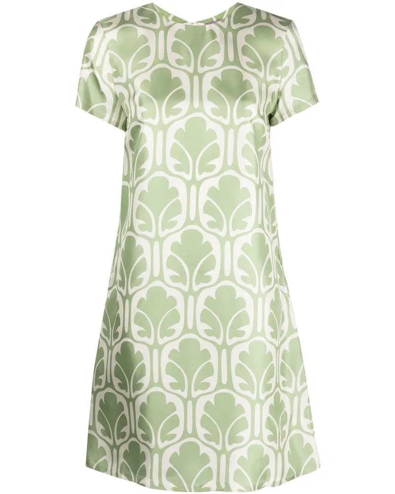 La DoubleJ Minikleid in A-Linie - Grün Grün