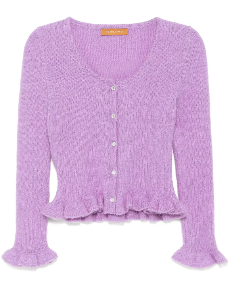 REJINA PYO Savie Cardigan - Violett Violett