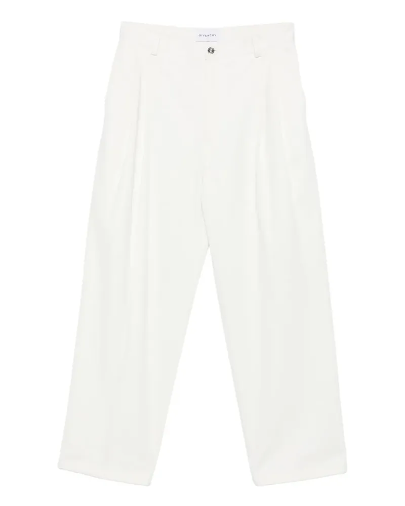 Givenchy Hose mit Falten - Weiß Weiß