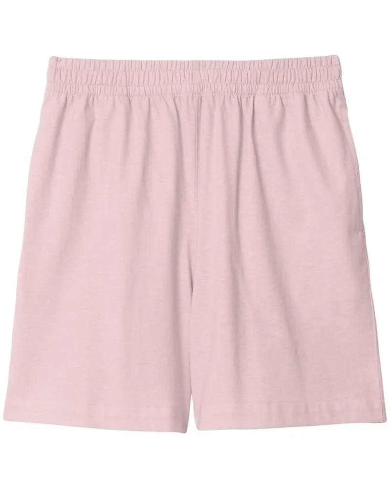 Burberry Shorts mit Equestrian Knight-Print - Rosa Rosa