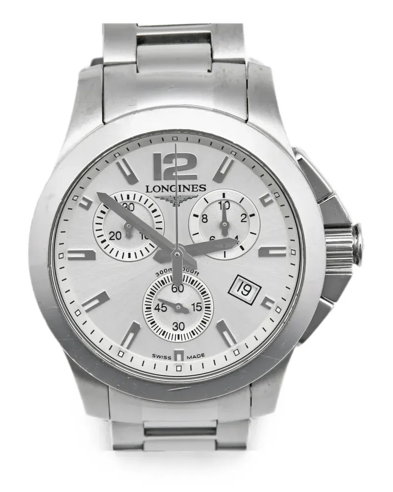 Longines Conquest Armbanduhr 35mm - Silber Silber