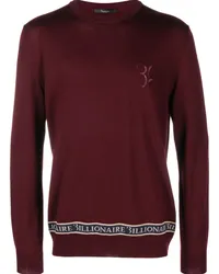 Billionaire Pullover mit Logo-Stickerei Rot