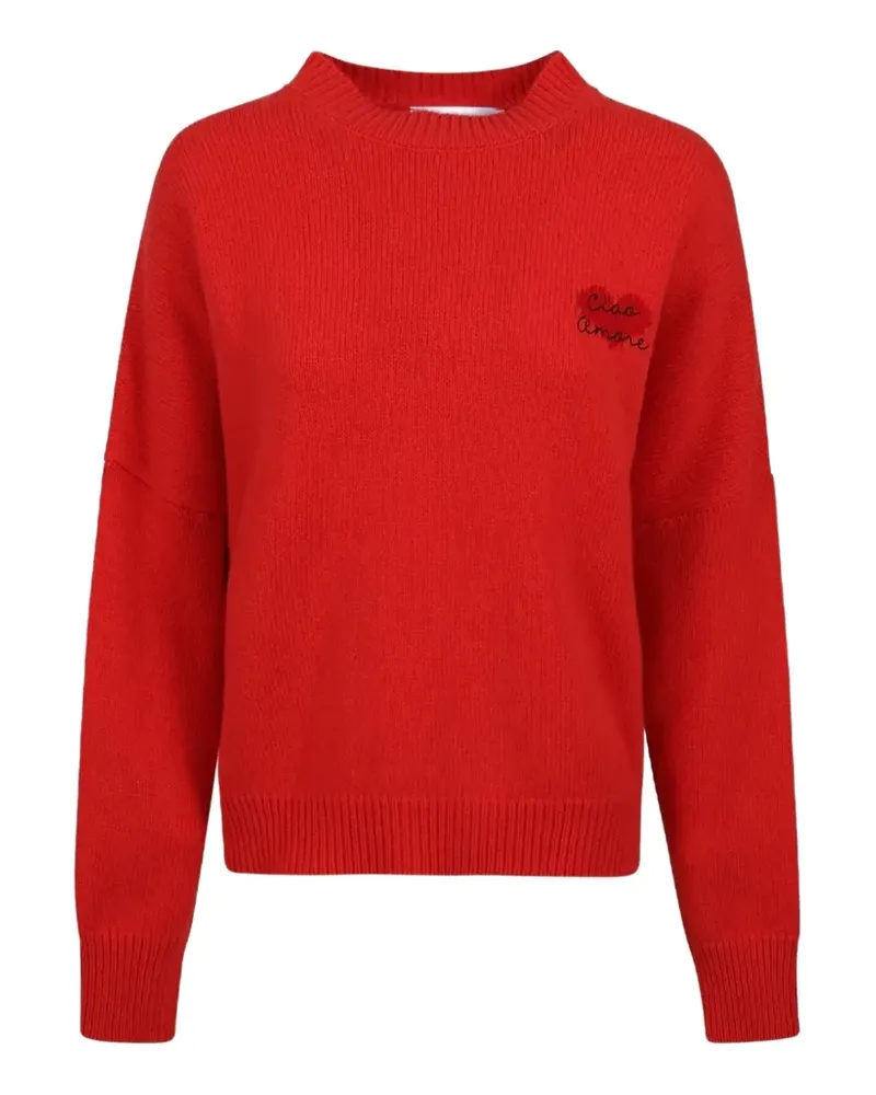 Giada Benincasa Pullover mit Herz-Motiv - Rot Rot