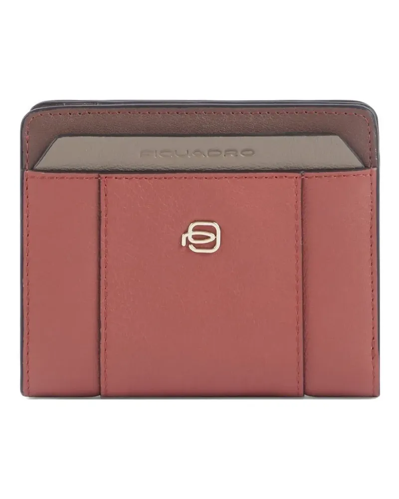 Piquadro Portemonnaie mit Klappe - Orange Orange