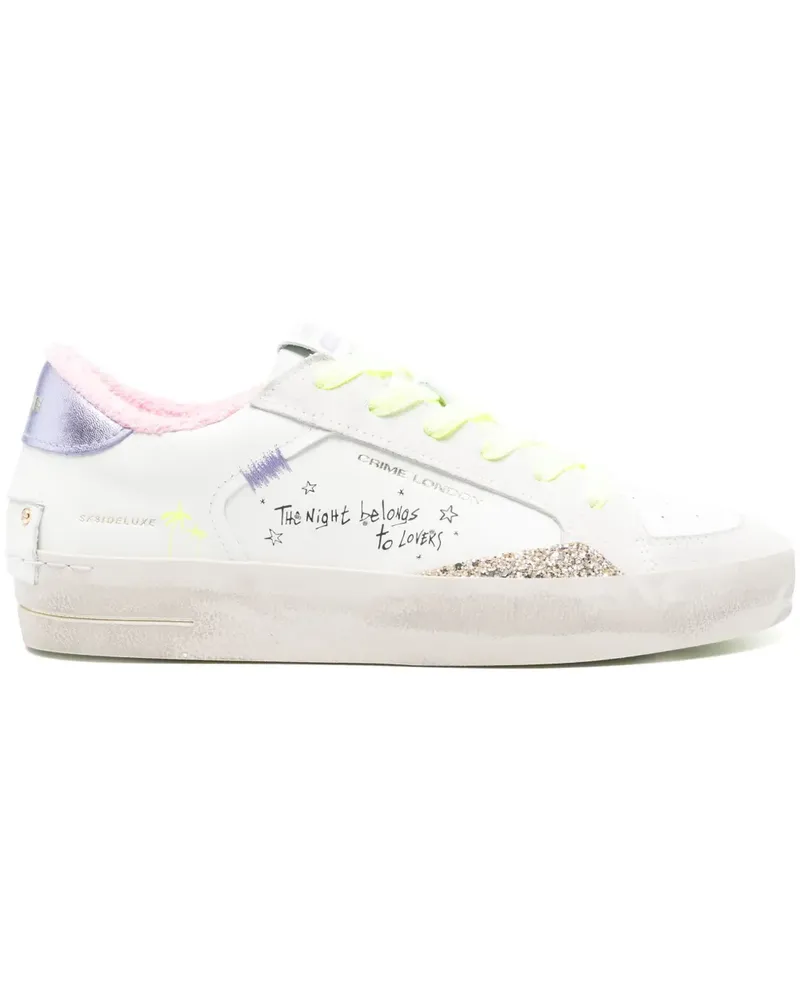 Crime SK8 Deluxe Sneakers - Weiß Weiß