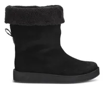 Zaralyn Stiefel aus Wildleder - Schwarz