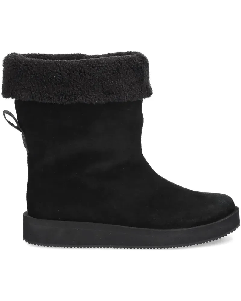 HUGO BOSS Zaralyn suede boots - Schwarz Schwarz