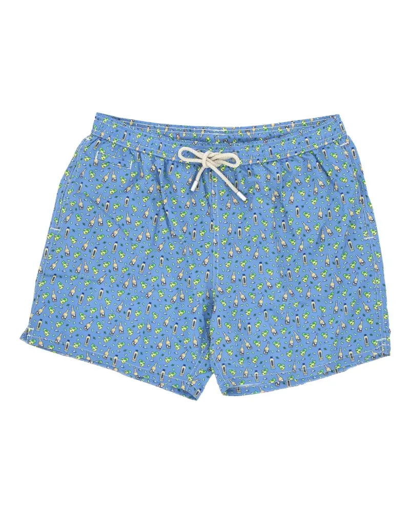 MC2 Saint Barth Lighting Micro Fantasy swim shorts - Blau Blau
