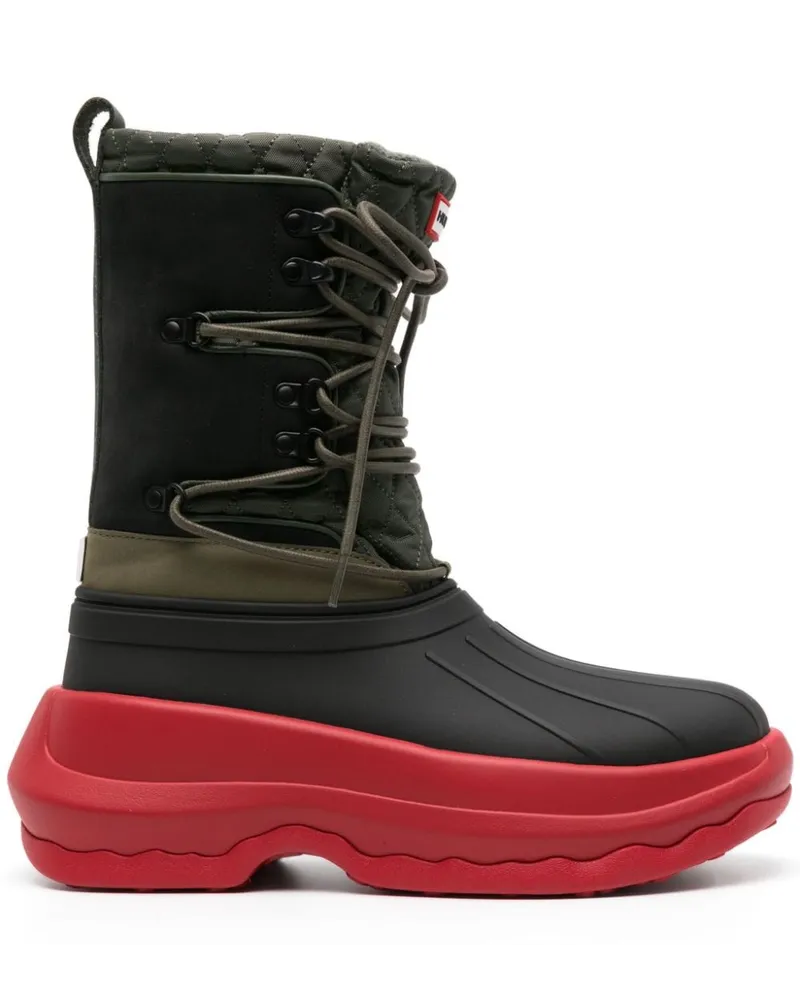 Kenzo x Hunter Schnürstiefel - Schwarz Schwarz