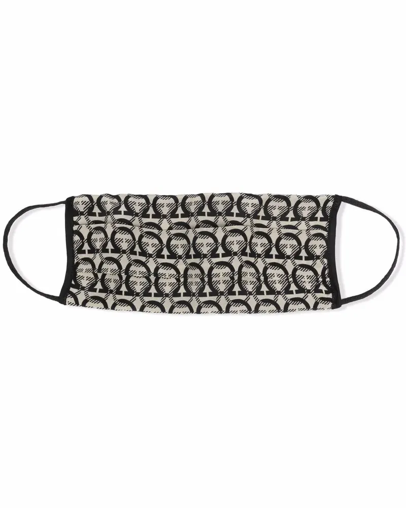 Ferragamo Maske mit Print - Nude Nude