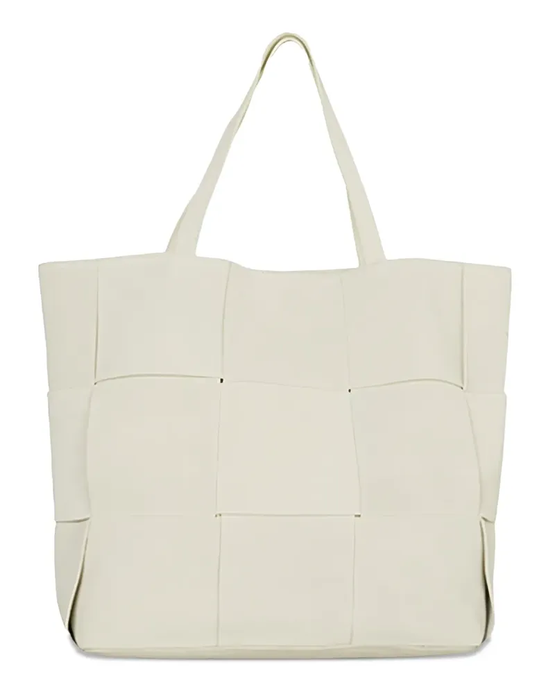 Marc O'Polo Gewebte Meeri Tote Bag - Nude Nude