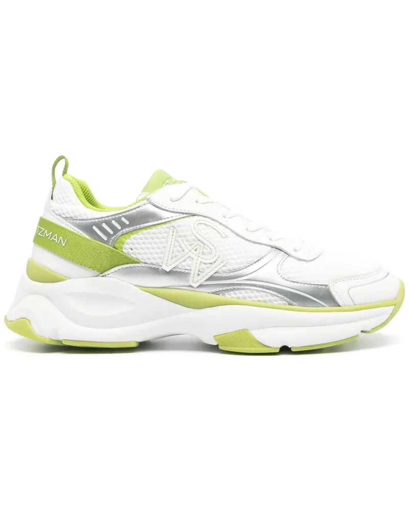 Stuart Weitzman SW Sneakers mit Einsätzen - Weiß Weiß
