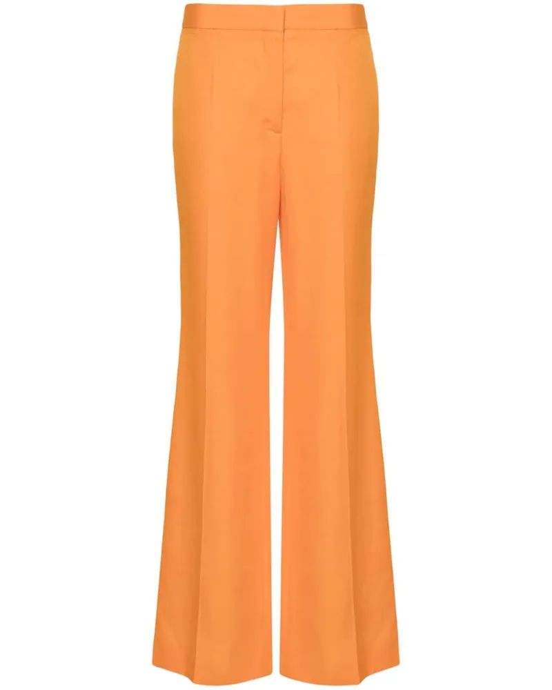 Stella McCartney Schlaghose mit halbhohem Bund - Orange Orange