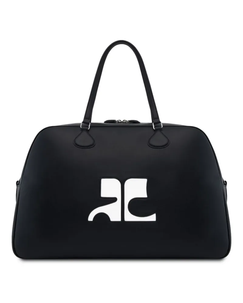 Courrèges Heritage Reisetasche - Schwarz Schwarz