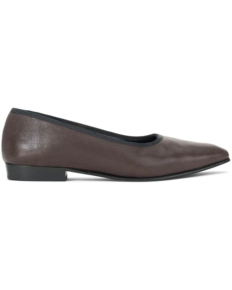 STAUD Keith ballet flats - Braun Braun
