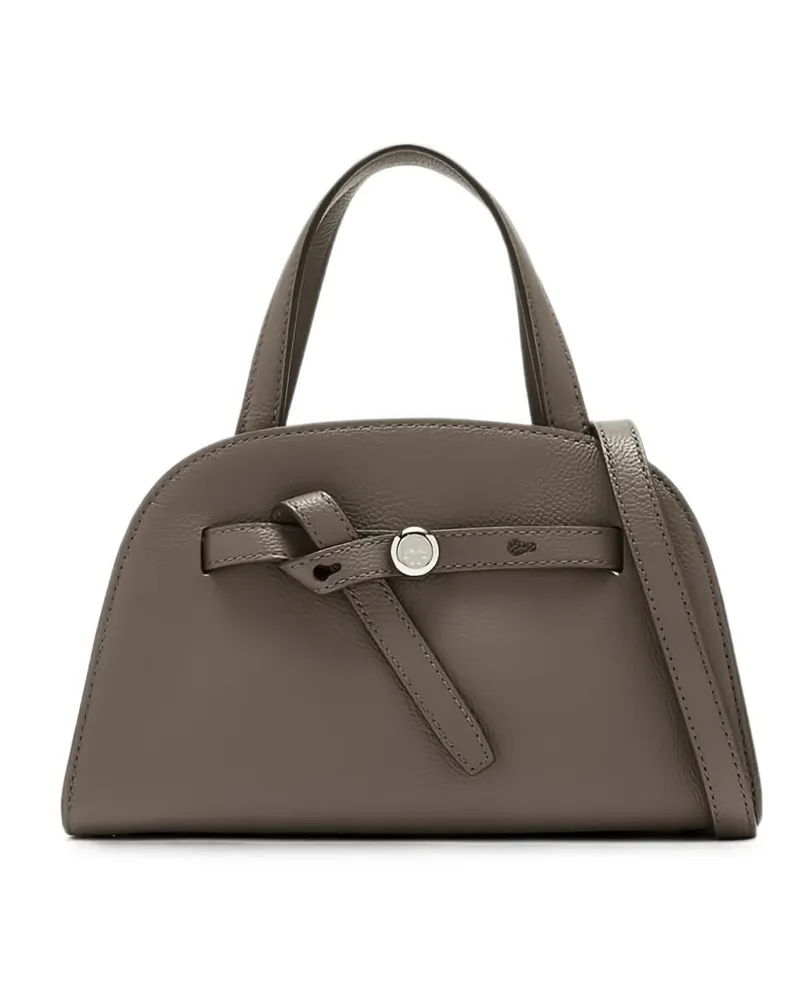 Tory Burch Romy Tote Bag aus Leder - Grau Grau