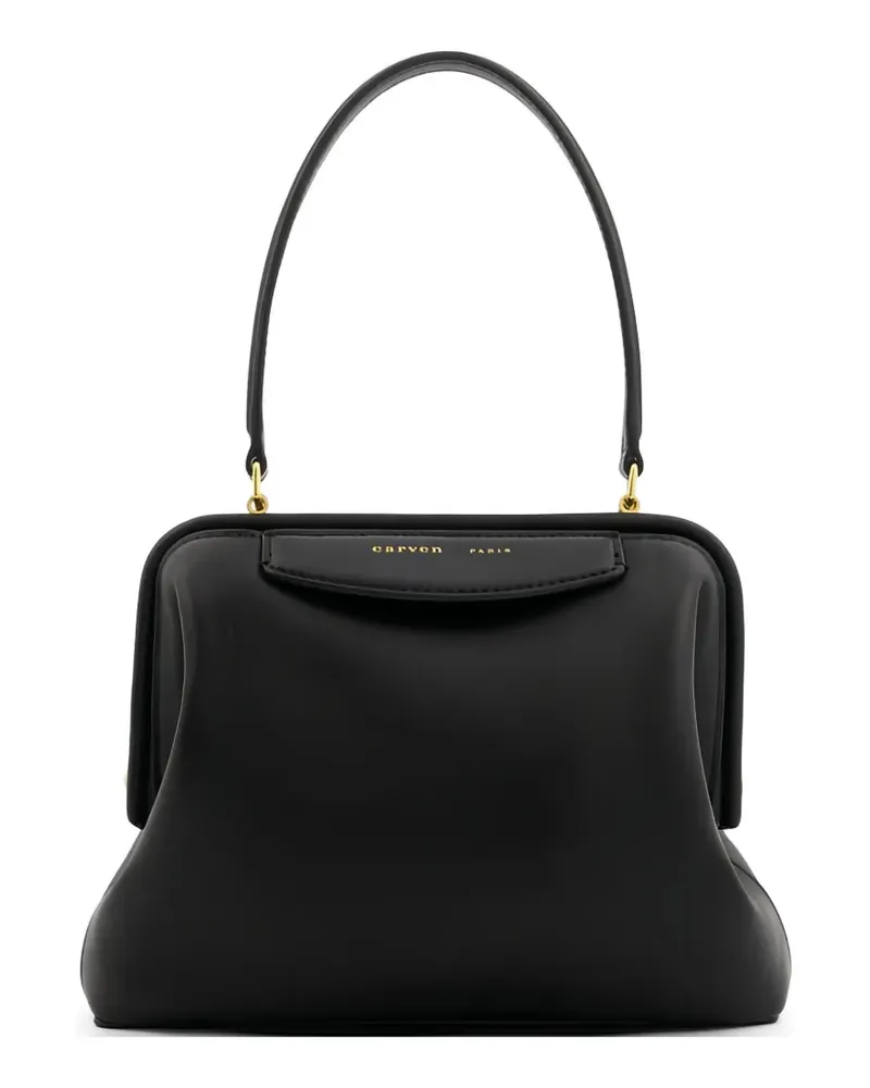 Carven mini Carmen leather tote bag - Schwarz Schwarz