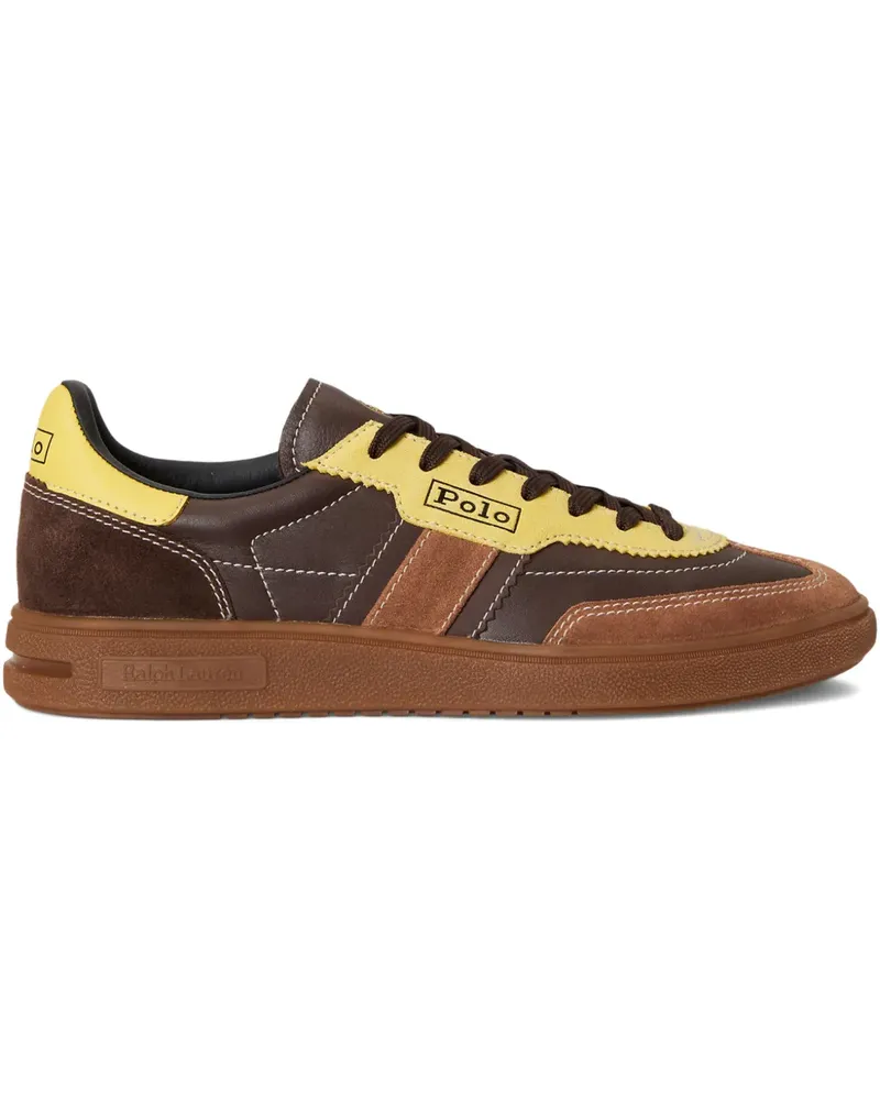 Ralph Lauren Bedford Sneakers aus Wildleder - Braun Braun