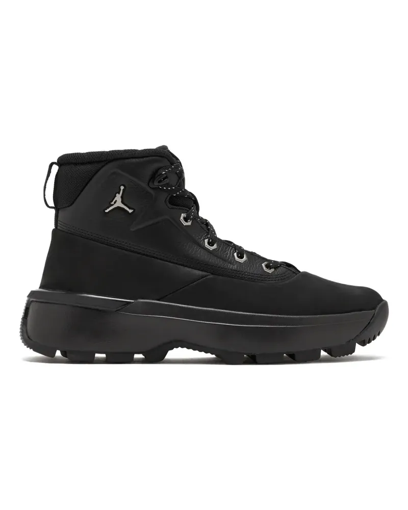 Jordan City logo lace-up boots - Schwarz Schwarz