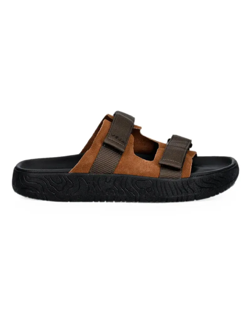 VEJA Arpoador suede cognac eagle black - Braun Braun