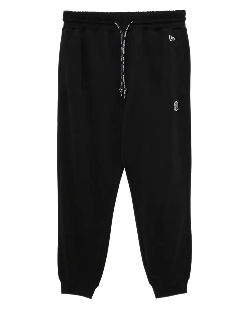 New Era Hose mit Logo-Prägung - Schwarz Schwarz