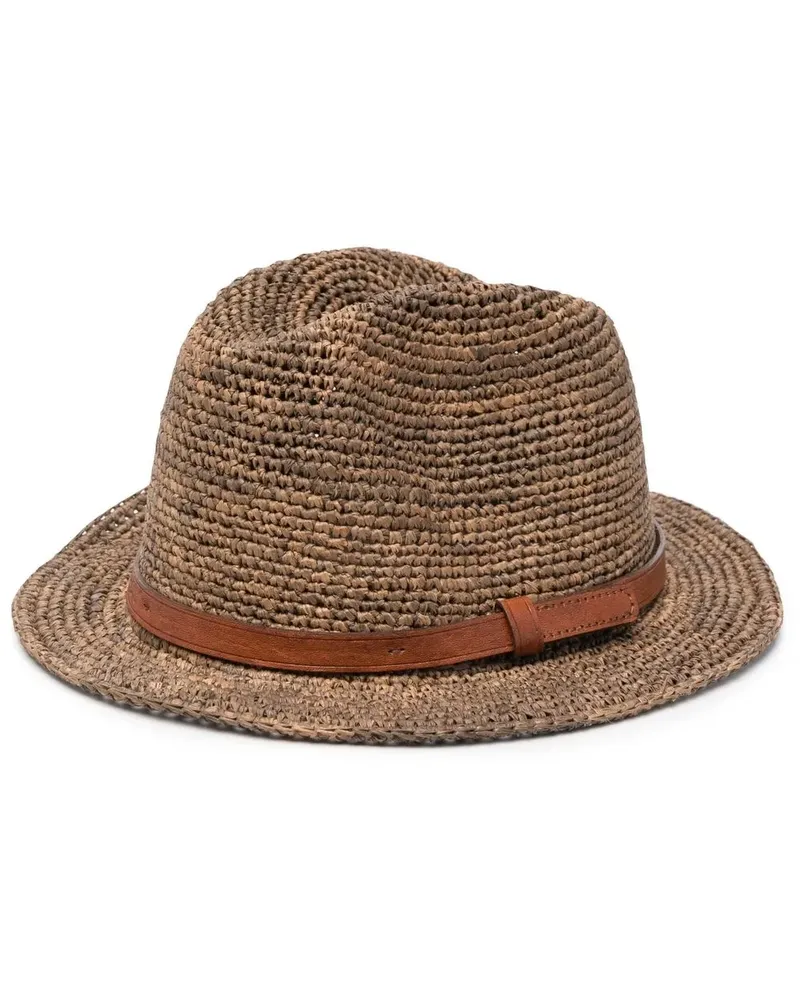 IBELIV Lubeman Fedora aus Raffiabast - Nude Nude