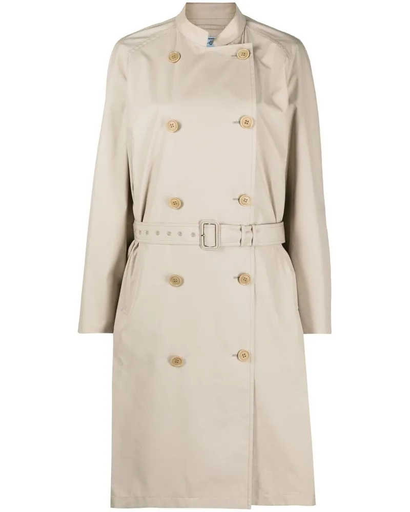 Prada Klassischer Trenchcoat - Nude Nude