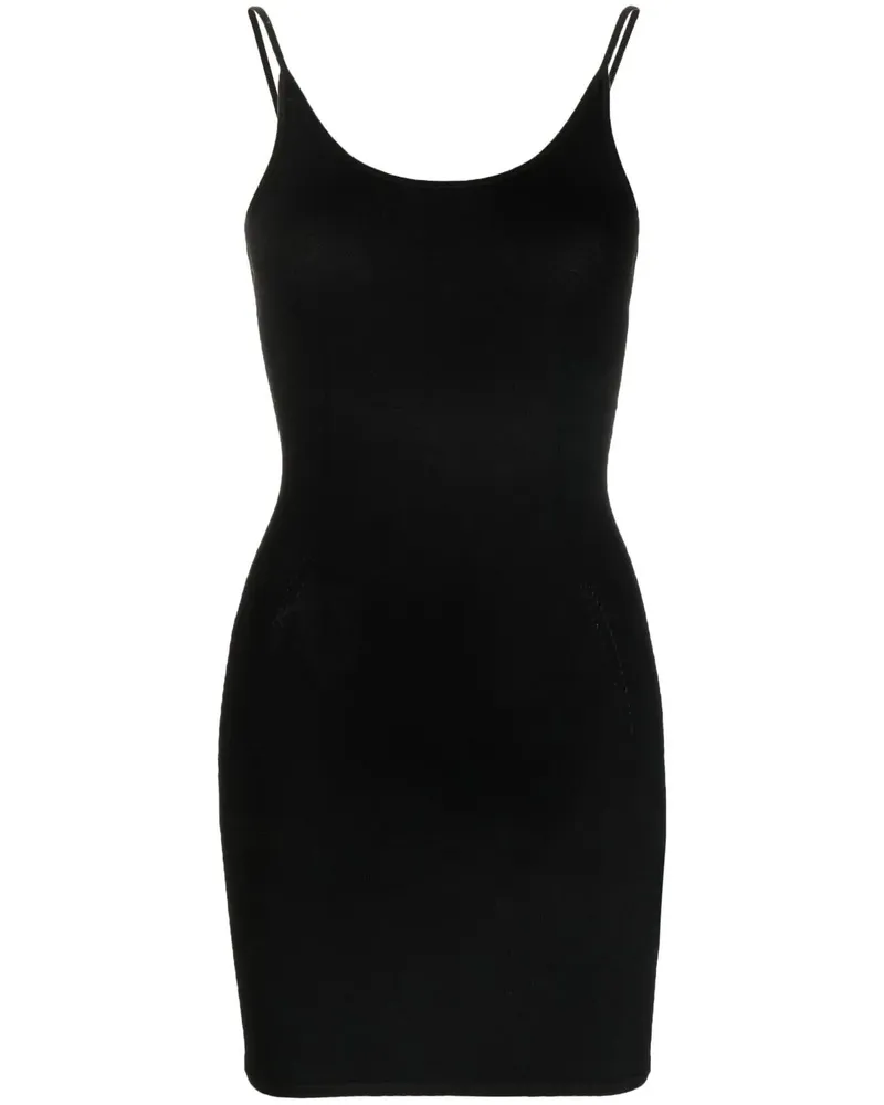 Dion Lee Kleid mit Spaghettiträgern - Schwarz Schwarz