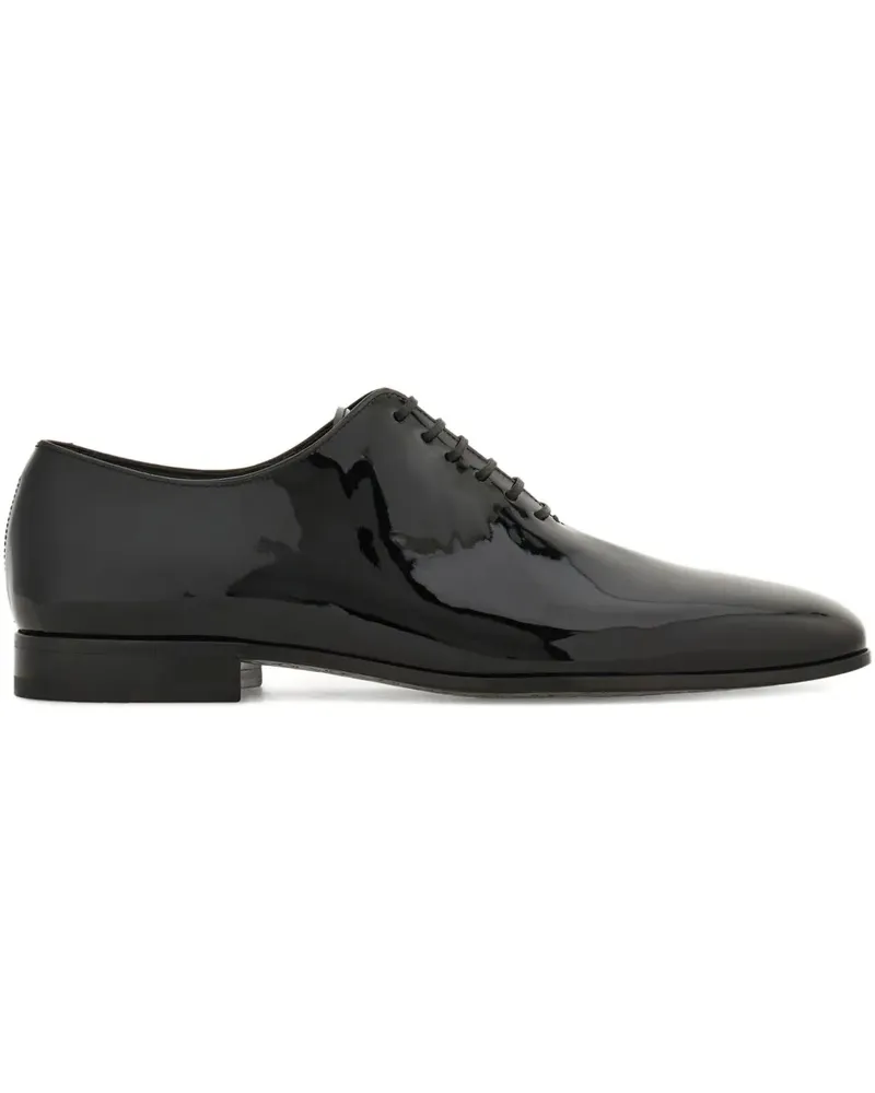 Ferragamo Oxford-Schuhe aus Lackleder - Schwarz Schwarz