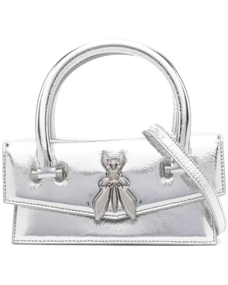 Patrizia Pepe Fly Bamby Tote Bag Silber