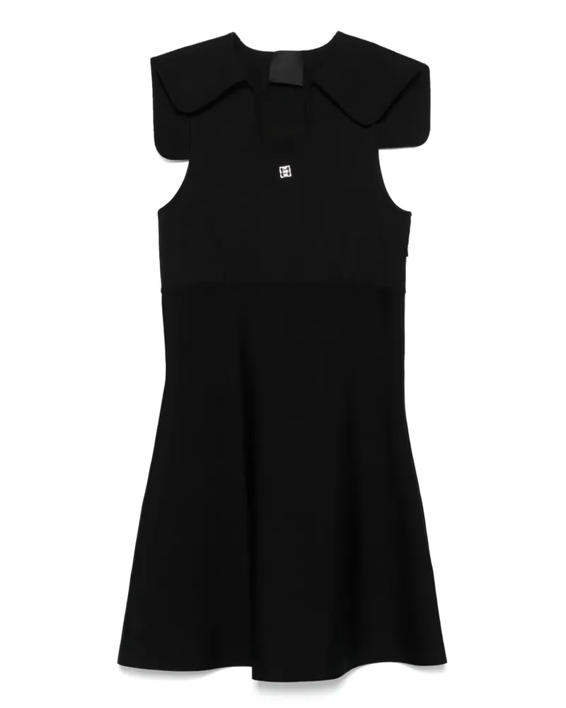 Givenchy Kleid mit Matrosenkragen - Schwarz Schwarz