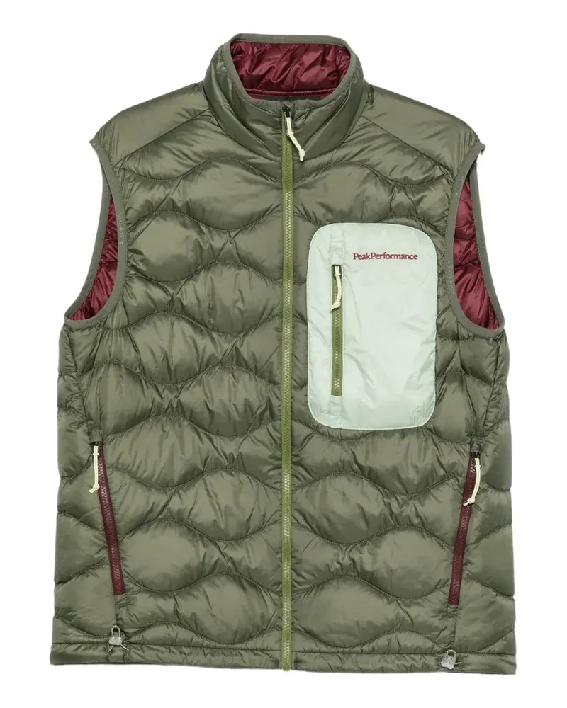 Peak Performance quilted gilet - Grün Grün