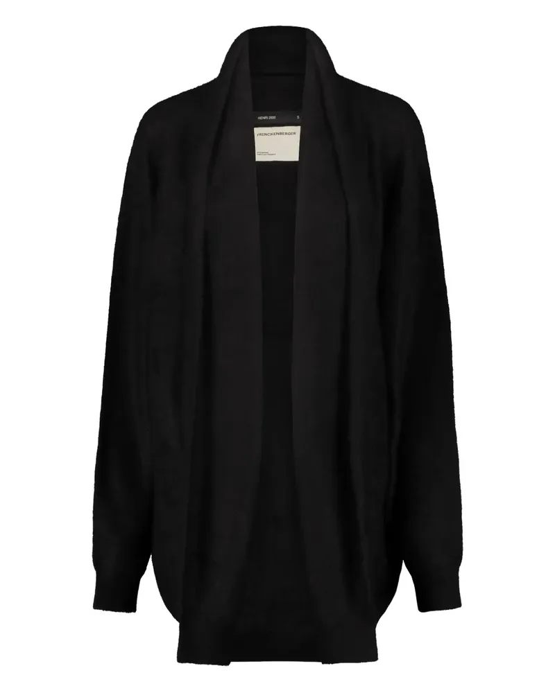 Frenckenberger Cardigan aus Kaschmir - Schwarz Schwarz
