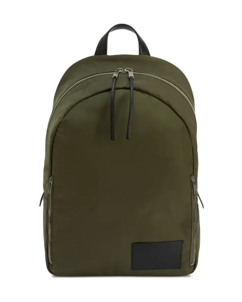 Jil Sander Rucksack mit Logo-Patch - Grün Grün