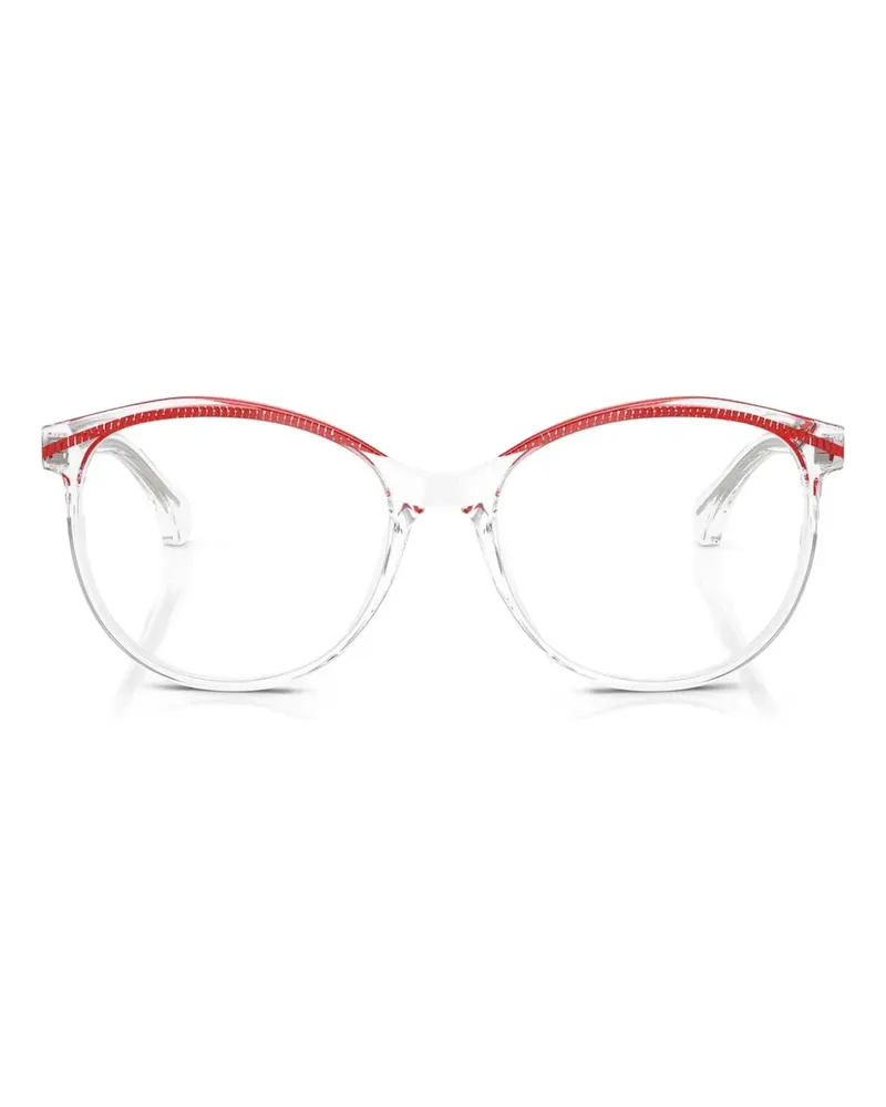 Alain Mikli Zweifarbige Brille mit Rändern - Weiß Weiß