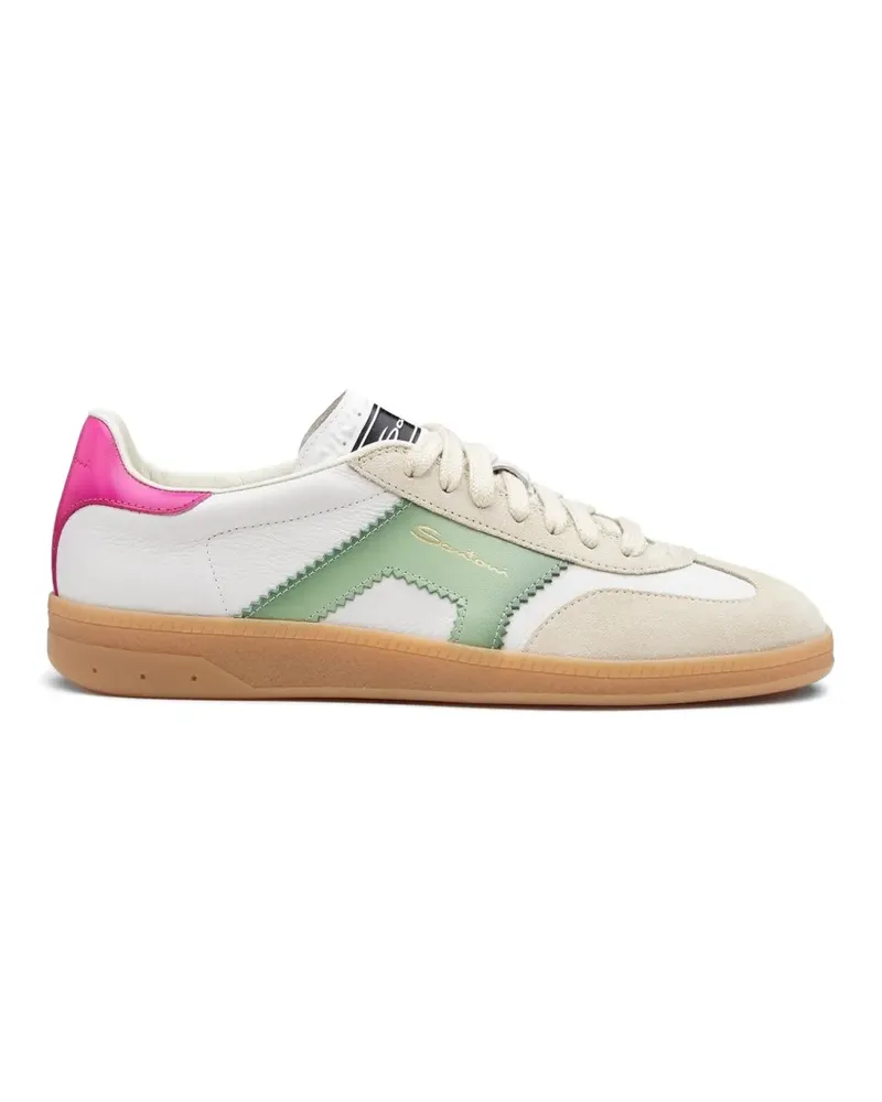 Santoni Oly lace-up sneakers - Weiß Weiß