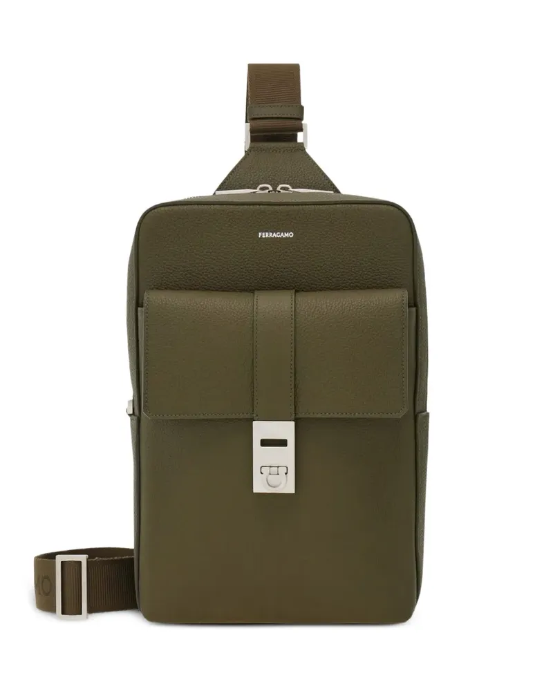 Ferragamo Hug buckle sling bag - Grün Grün