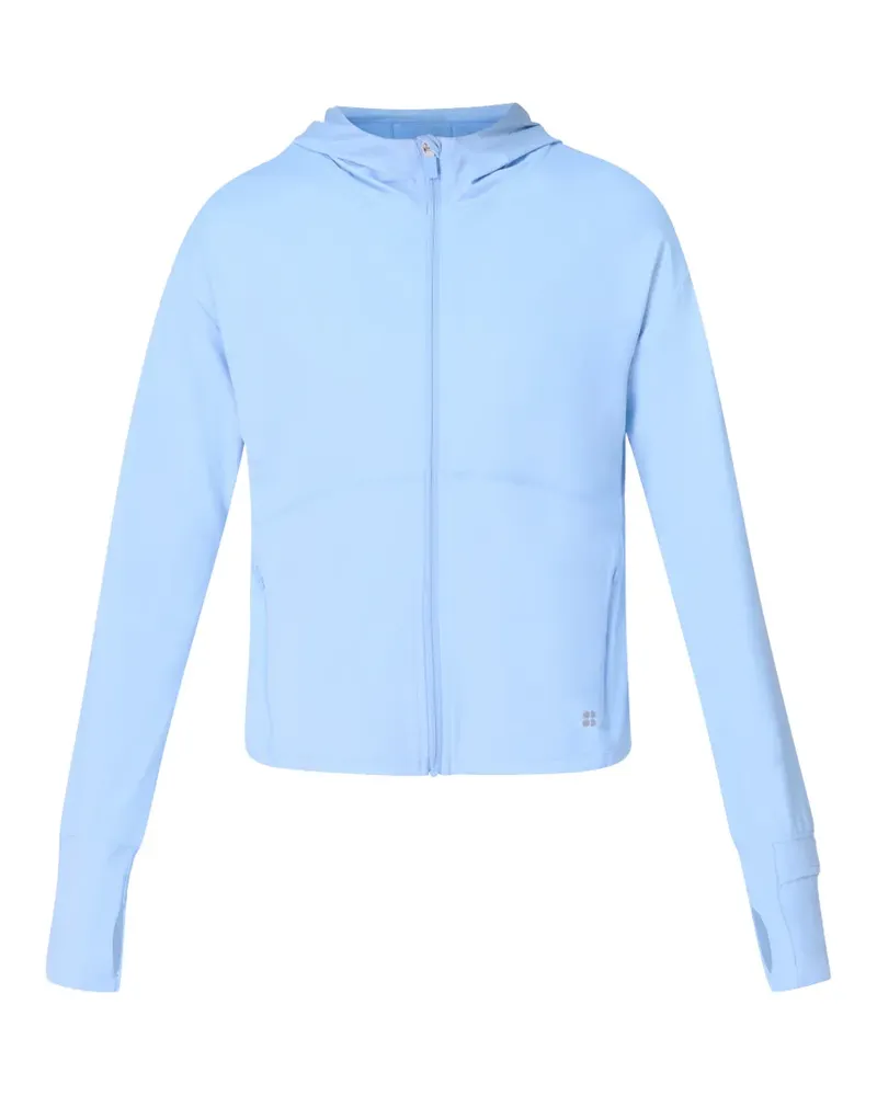 Sweaty Betty Leichte Jacke mit Reißverschluss - Blau Blau