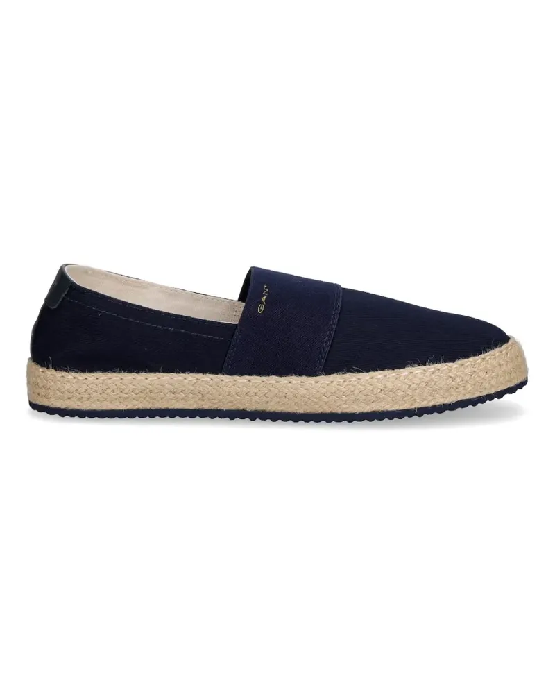 Gant braided-sole espadrilles - Blau Blau