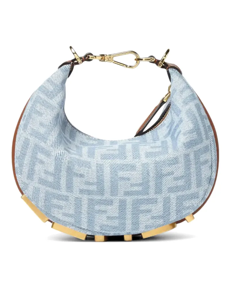 Fendi mini graphy FF tote bag - Blau Blau