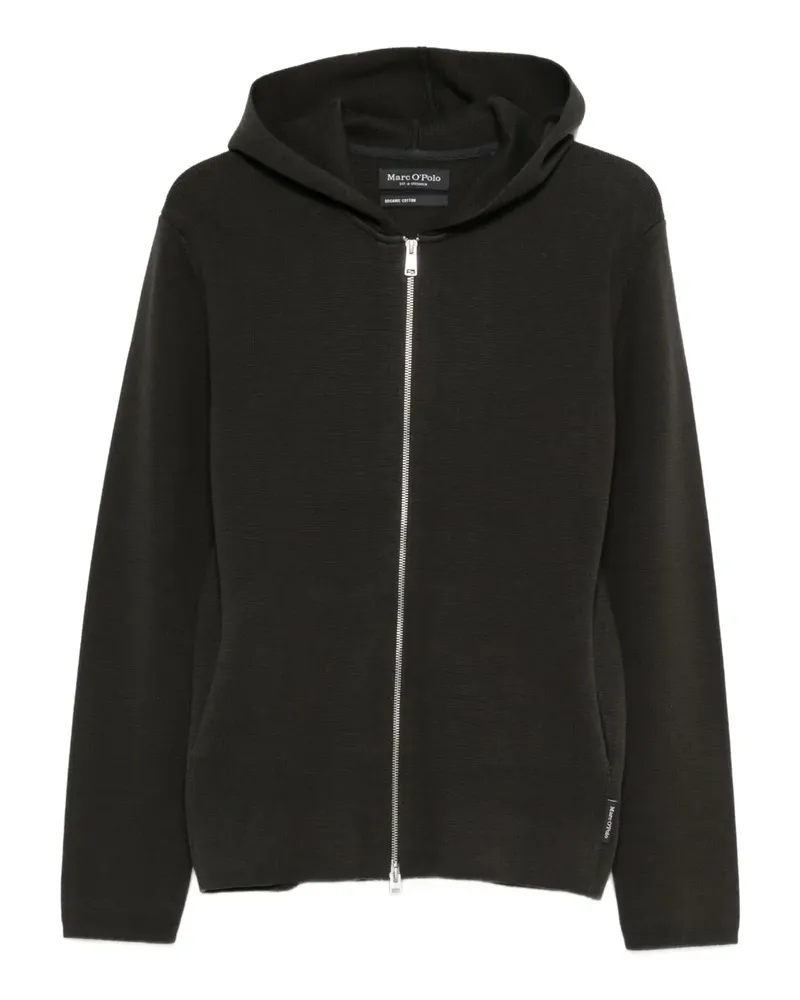 Marc O'Polo Kapuzenjacke mit Reißverschluss - Grün Grün