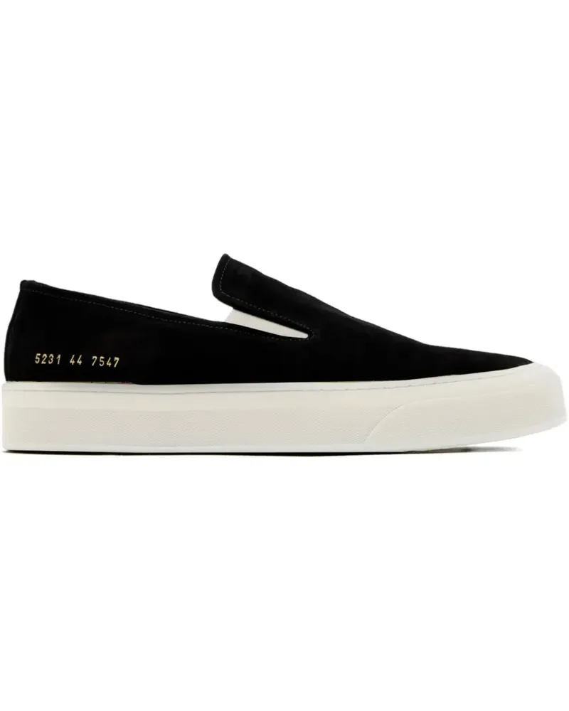Common Projects Sneakers aus Wildleder - Schwarz Schwarz